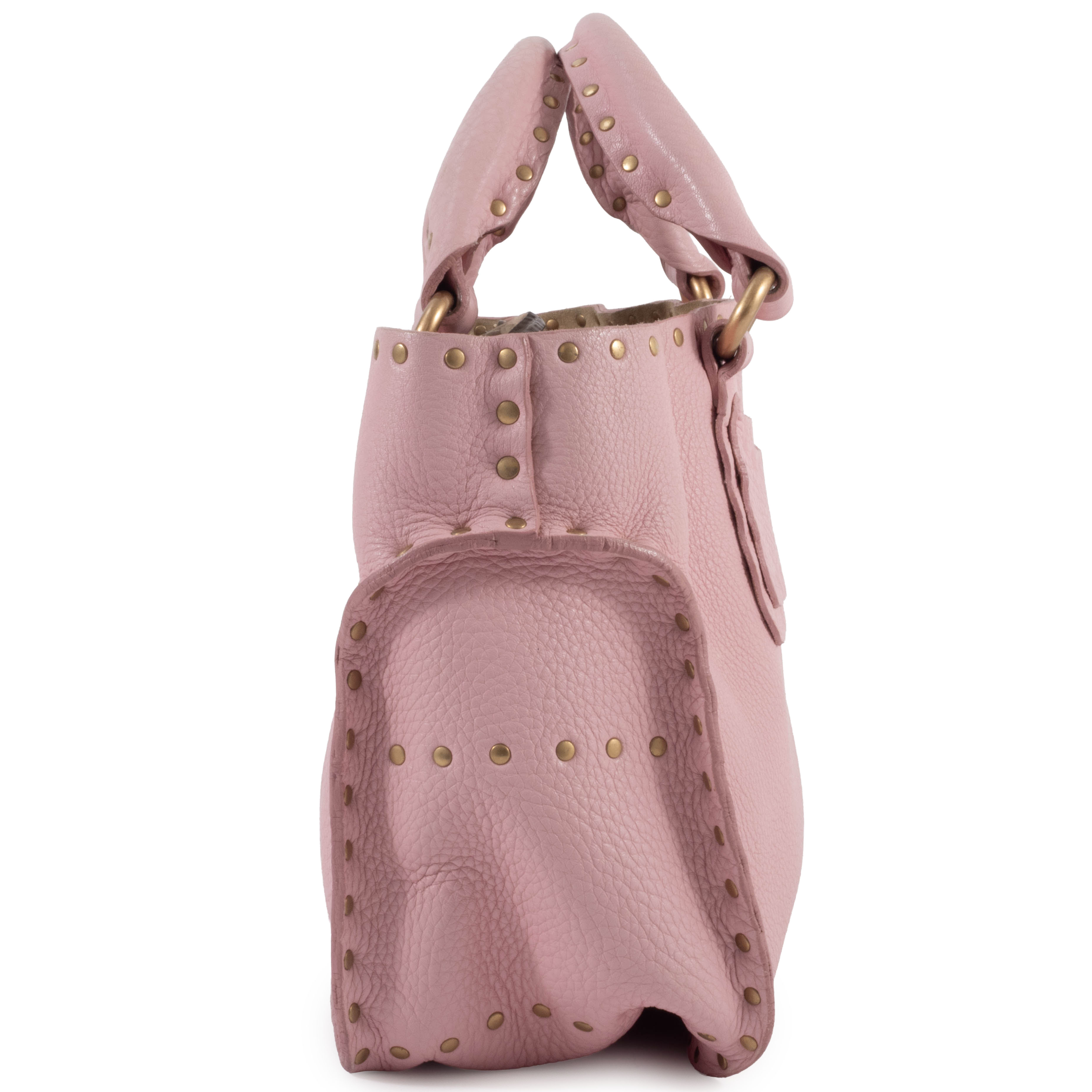 セリーヌ ブギーバッグ ハンドバッグ CE00/34 レザー ピンク