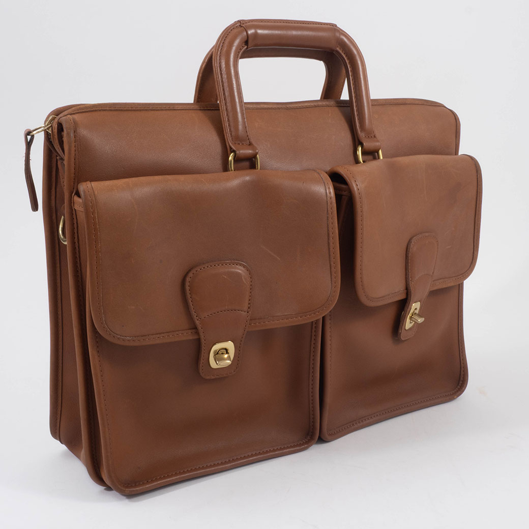 COACH オールドコーチ オールレザー2wayビジネスバッグUSA製5280 コーチ オールドコーチ ビジネスバッグ I8B-5212 レザー ブラウン