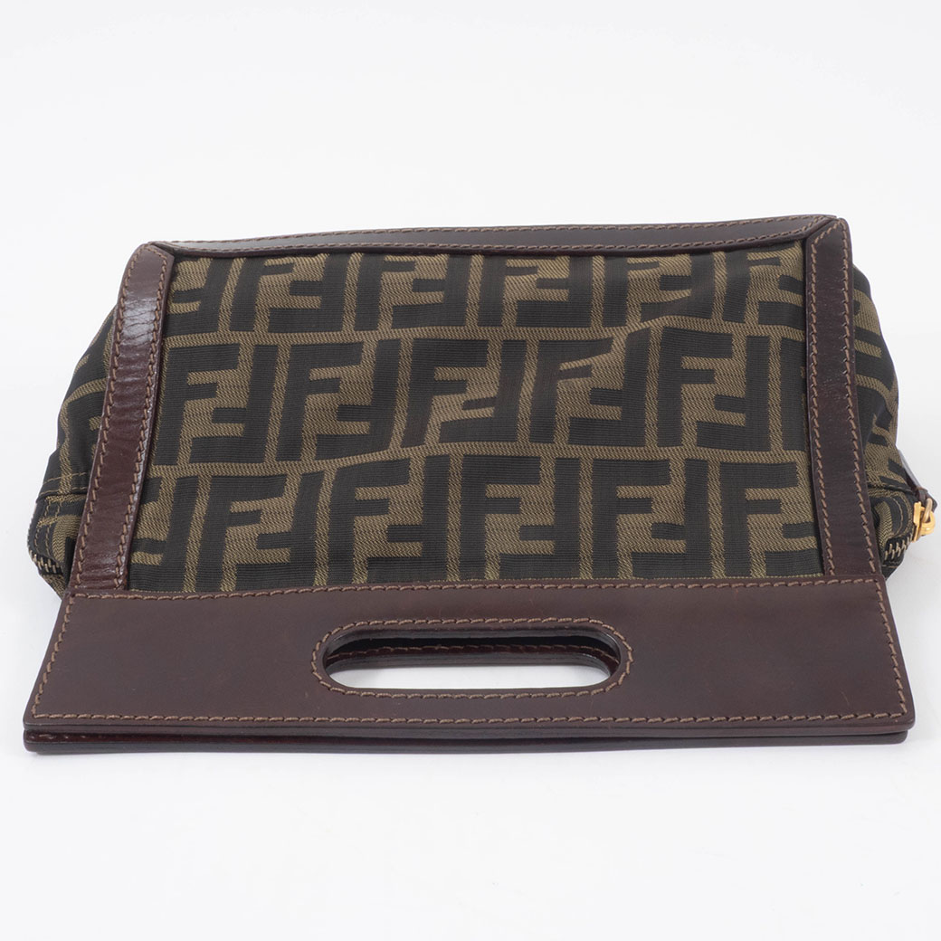 FENDI（フェンディ） ズッカ ハンドバッグ 2288-26600-89 キャンバスx