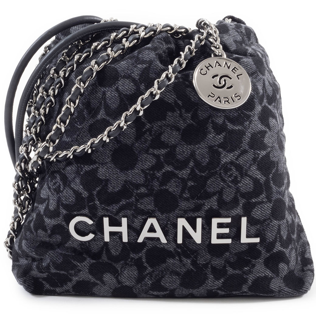 CHANEL シャネル 2WAYショルダーバッグ  CHANEL22　 ミニハンドバッグ  AS3980 ハンドバッグ
 カーフ ブラック/シルバー レディース【中古】【207】 楽天市場】シャネル CHANEL 22 ミニ ハンドバッグ 2WAY チェーン
