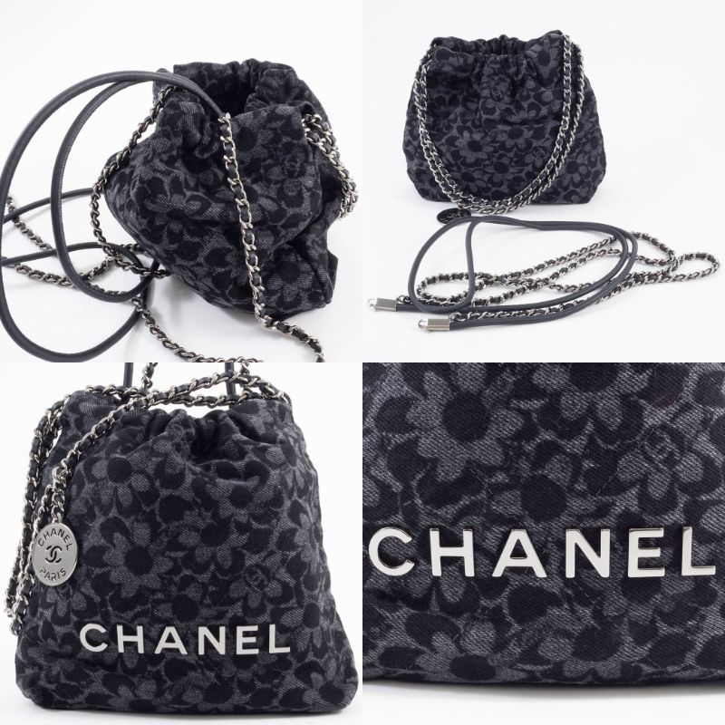 CHANEL（シャネル） バッグ 22 ショルダーバッグ 2way デニム ミニ