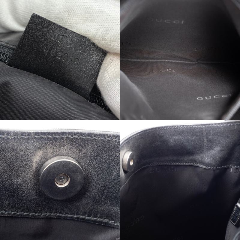 GUCCI（グッチ） バッグ ショルダー 中古 レディース ナイロン レザー