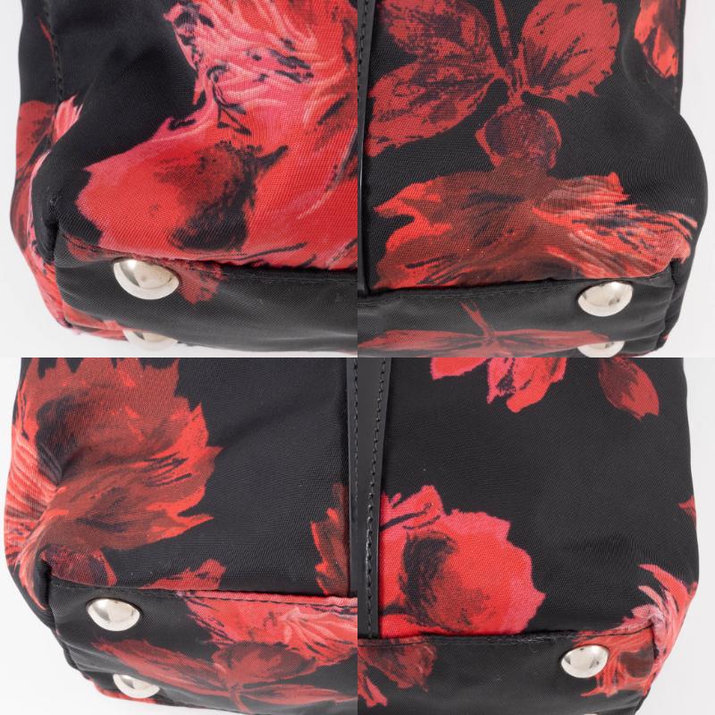 PRADA（プラダ） バッグ フラワープリント ハンドバッグ BN1066
