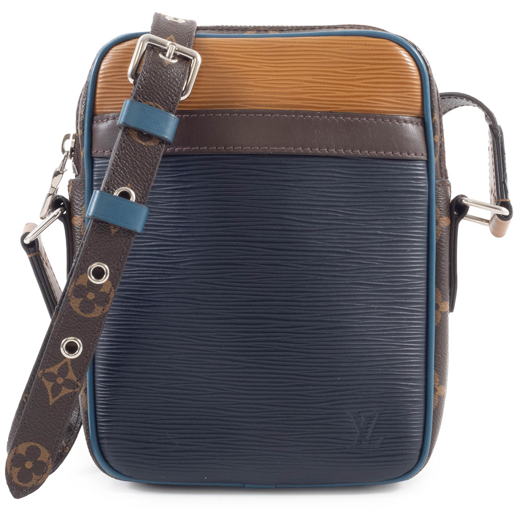 ルイヴィトン ダヌーブ PM NM パッチワークコレクション モノエピ ショルダーバッグ M51459 メンズ LOUIS VUITTON 中古