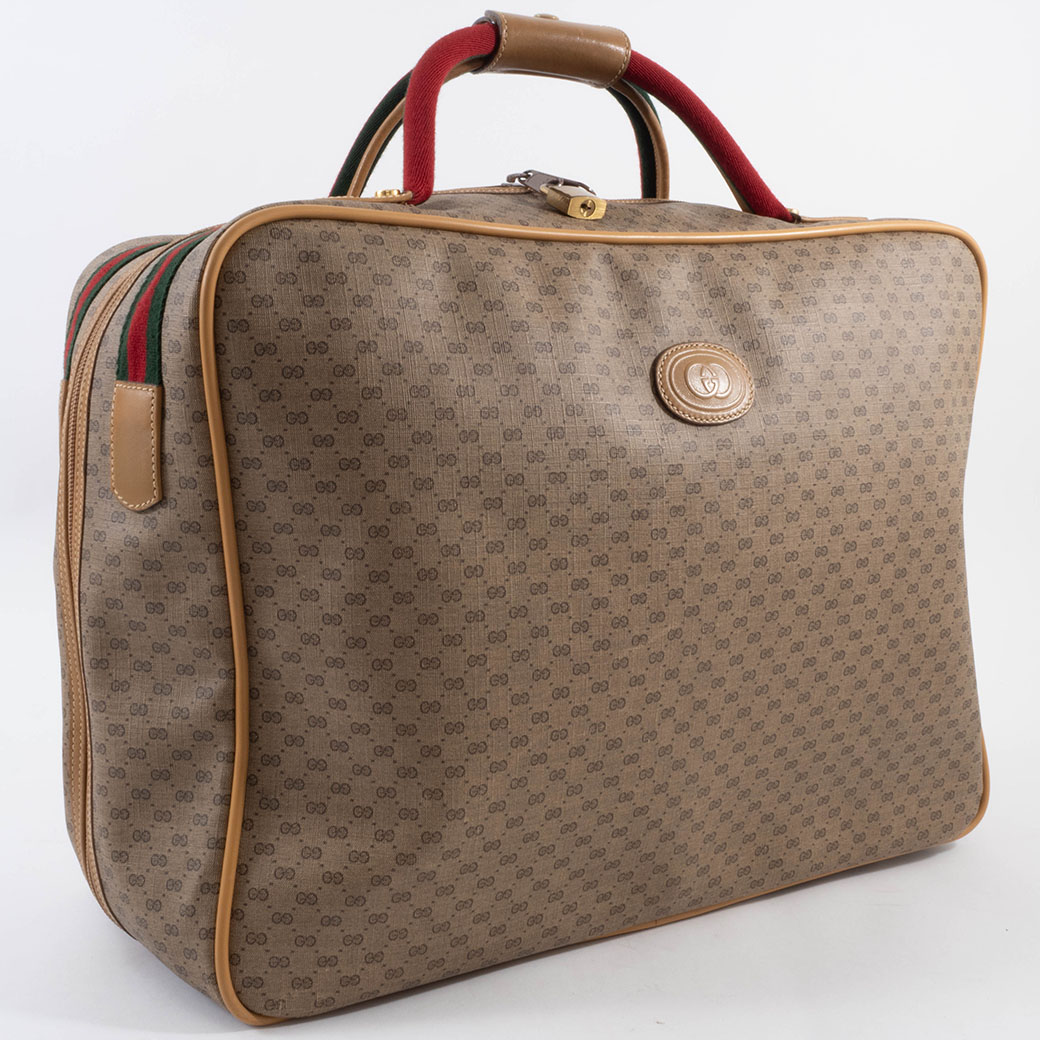 GG グッチ バッグ メンズ 中古 ボストンバッグ オールドグッチ