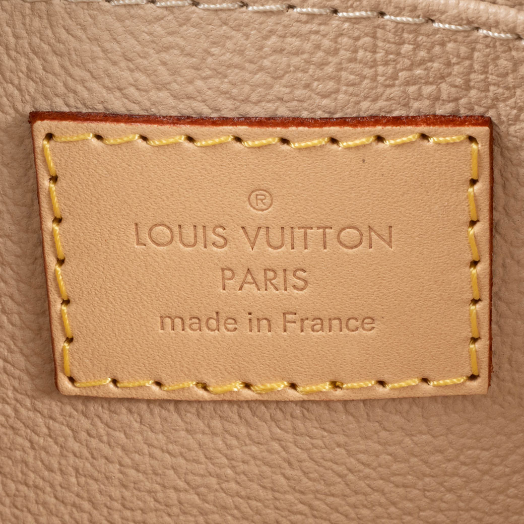 ルイヴィトン N60024 ポーチ ブラウン  LOUIS VUITTON 化粧用ポーチ ダミエ アズール ルイ ヴィトン ポシェットコスメティック 小物入れxポーチ N60024