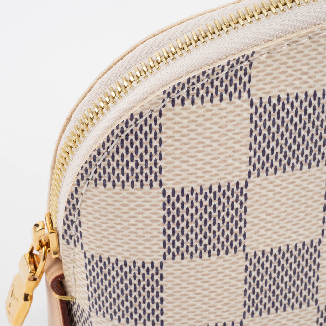 Louis Vuitton ダミエ・キャンバス ポーチ ルイ ヴィトン ダミエ マレ用ポーチ ブラウン ダミエキャンバス