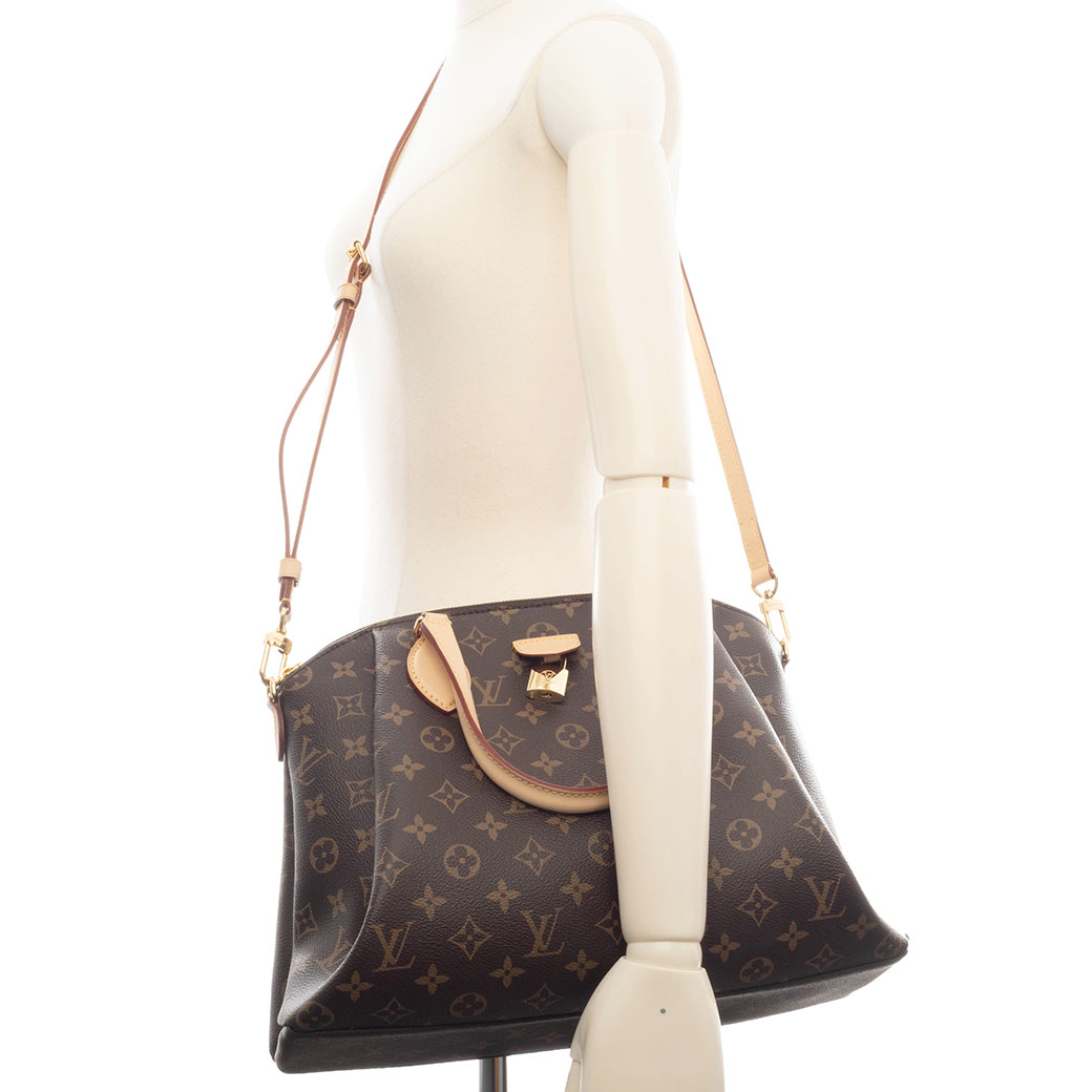 ルイヴィトン リボリーMM ハンドバッグ M44546 モノグラムキャンバス レディース A4収納可 LOUIS VUITTON 中古 ...