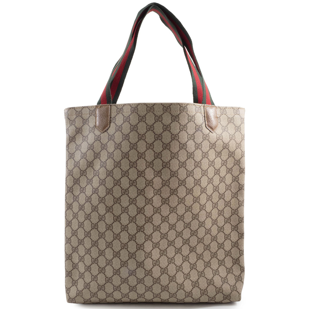 GUCCI（グッチ） バッグ 緑 赤 中古 トート レディース オールドグッチ