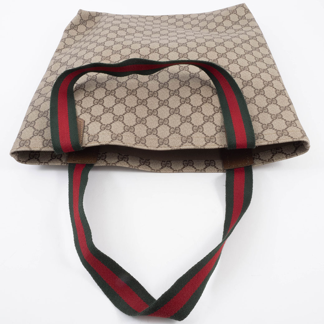 GUCCI（グッチ） バッグ 緑 赤 中古 トート レディース オールドグッチ