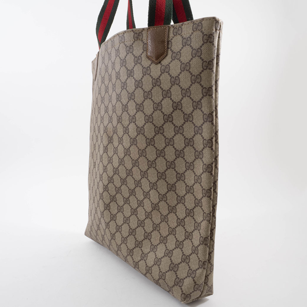 GUCCI（グッチ） バッグ 緑 赤 中古 トート レディース オールドグッチ