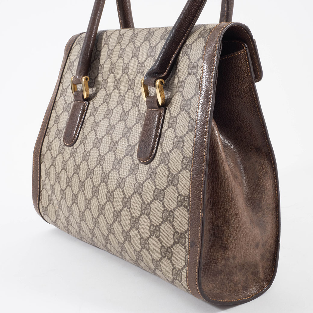 GUCCI（グッチ） バッグ 緑 赤 中古 トート レディース オールドグッチ 