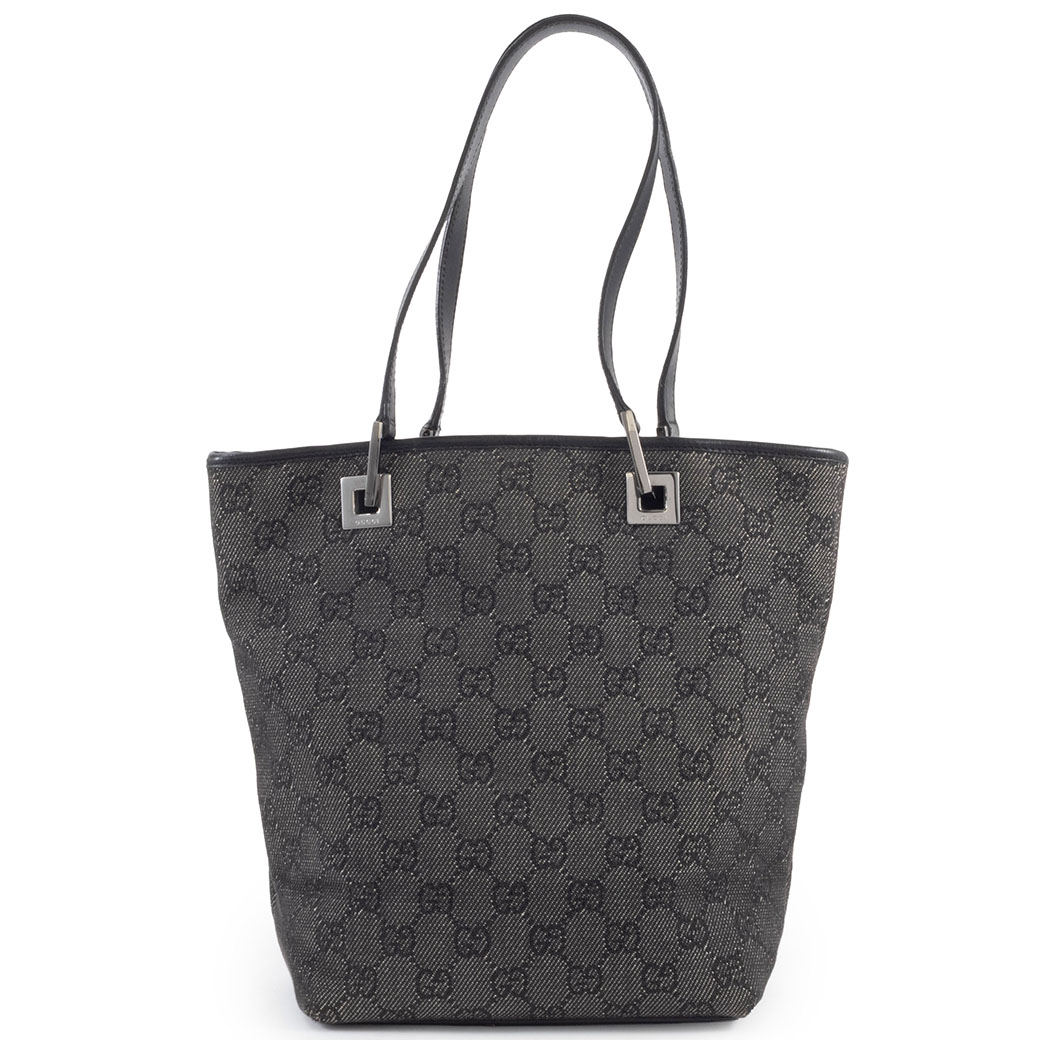 レア最安値！GUCCI ノベルティ ロゴキャンパストートバッグ グレー GUCCI ノベルティ キャンバストートバッグ 【公式通販】