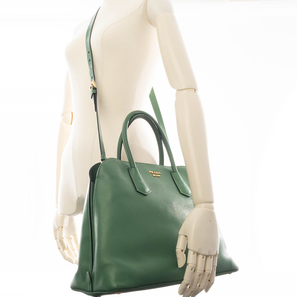 SAFFIANO（PRADA） プラダ バッグ 中古 ショルダーバッグ 2way