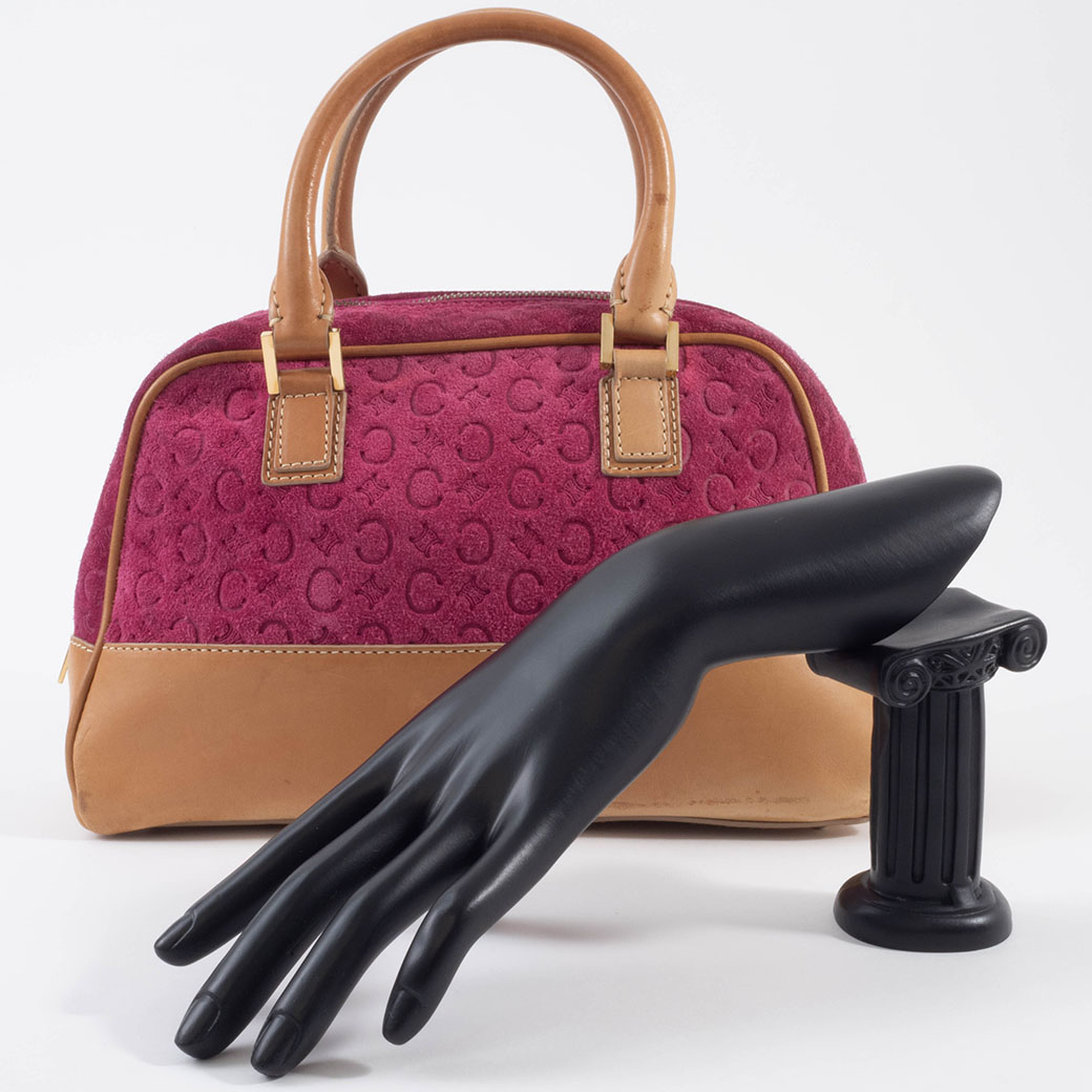 CELINE（セリーヌ） バッグ 中古 トートバッグ Cマカダム スエード