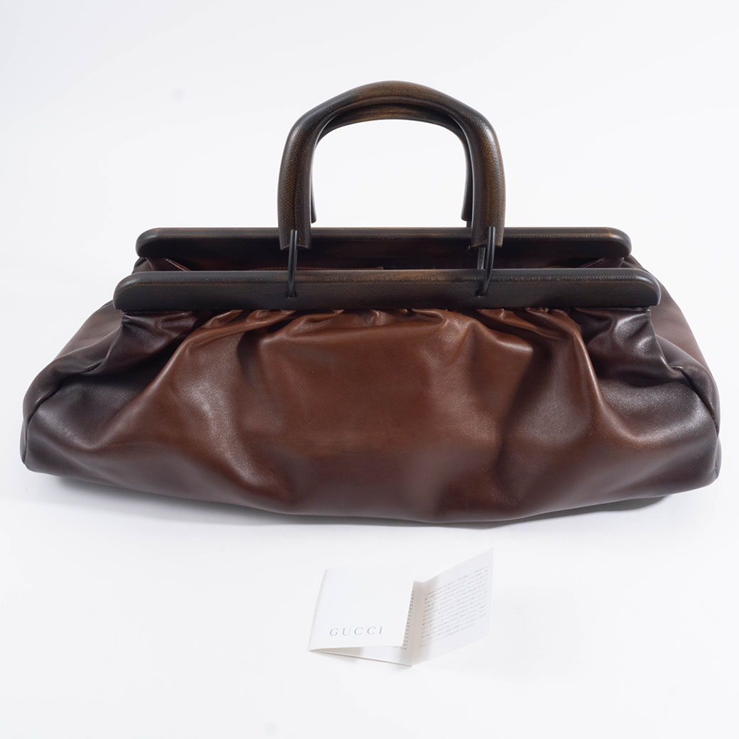 GUCCI（グッチ） バッグ 中古 トート レディース ウッドハンドル 