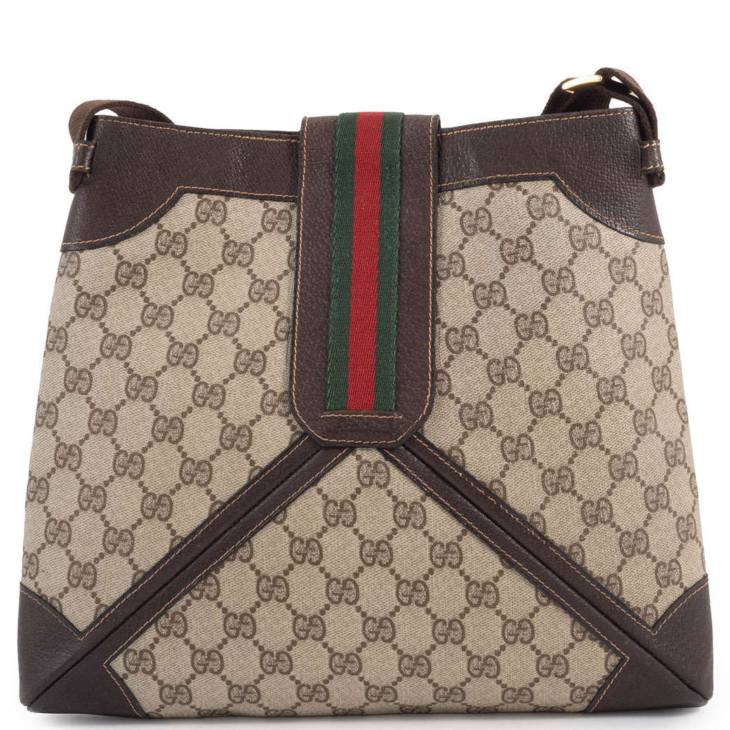GG グッチ バッグ ショルダー レディース 中古 オールドグッチ GG