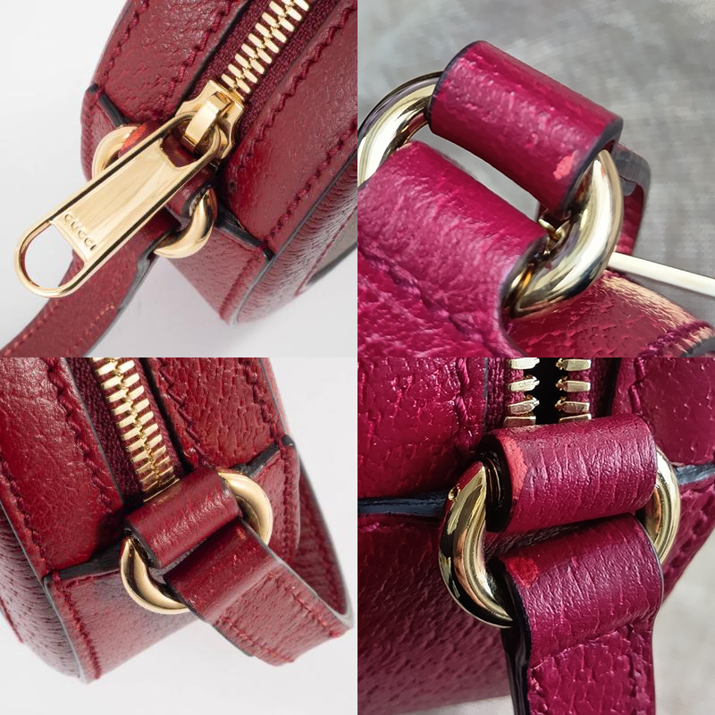 GUCCI/ミニGGスプリームドラエモンプリントショルダー/625216/520***/Aランク/20【中古】 GUCCI（グッチ） × ドラえもん ミニGGスプリーム うしドラ 牛ドラ