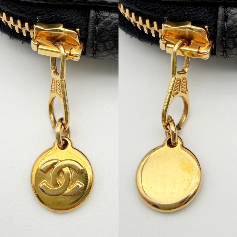 CHANEL（シャネル） バッグ キャビアスキン ココマーク ポーチ