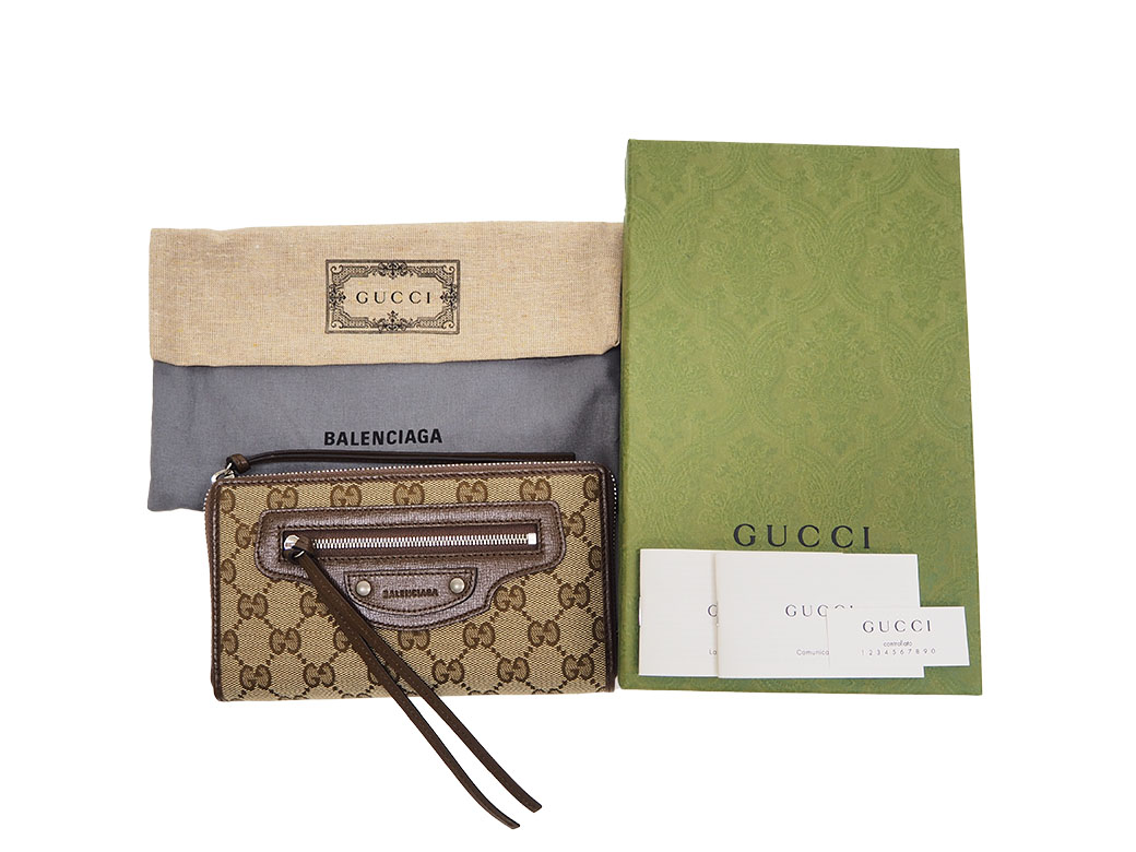 グッチ× バレンシアガ ハッカープロジェクト NeoClassic ウォレット GUCCI（グッチ） グッチ×バレンシアガ ザハッカープロジェクト ネオ