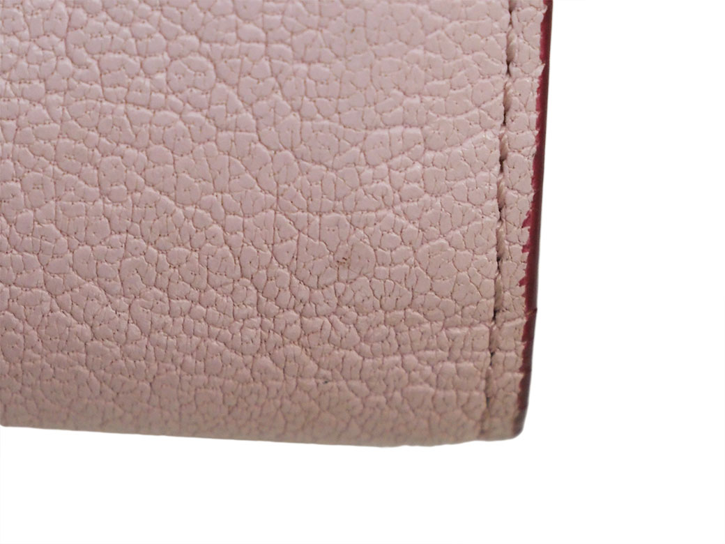 ジバンシー パンドラ コンパクト ウォレット 三つ折財布 ピンク 