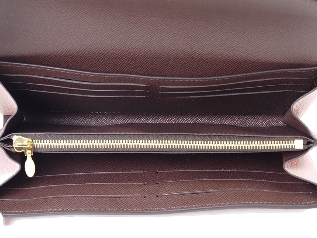 ノルマンディ ルイ ヴィトン 財布 中古 ダミエ エベヌ ポルトフォイユ
