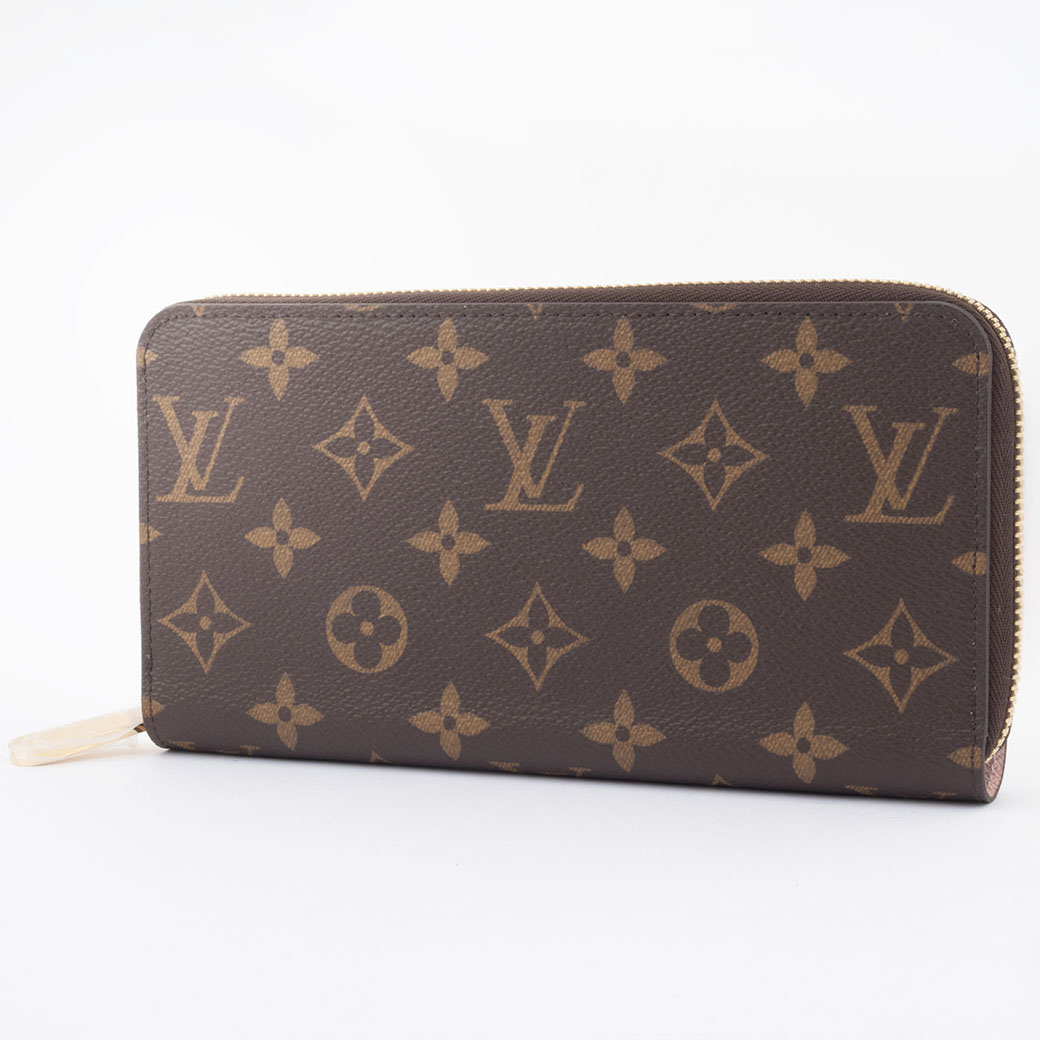 ルイヴィトン ジッピーウォレット 長財布 M41894 モノグラムキャンバス ローズバレリーヌ レディース LOUIS VUITTON 未使用 中古