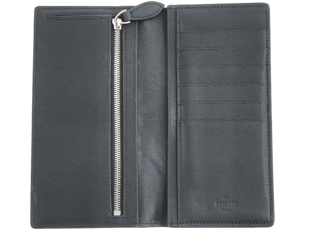 Berluti(ベルルッティ) サンタルパッチワーク 長財布 ブラック Berluti(ベルルッティ) サンタルパッチワーク 長財布 ブラック