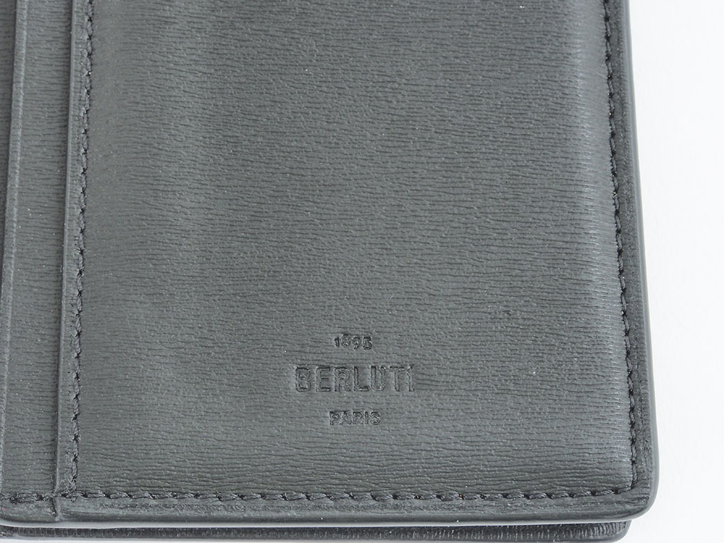 Berluti（ベルルッティ） サンタルパッチワーク 長財布 ブラック