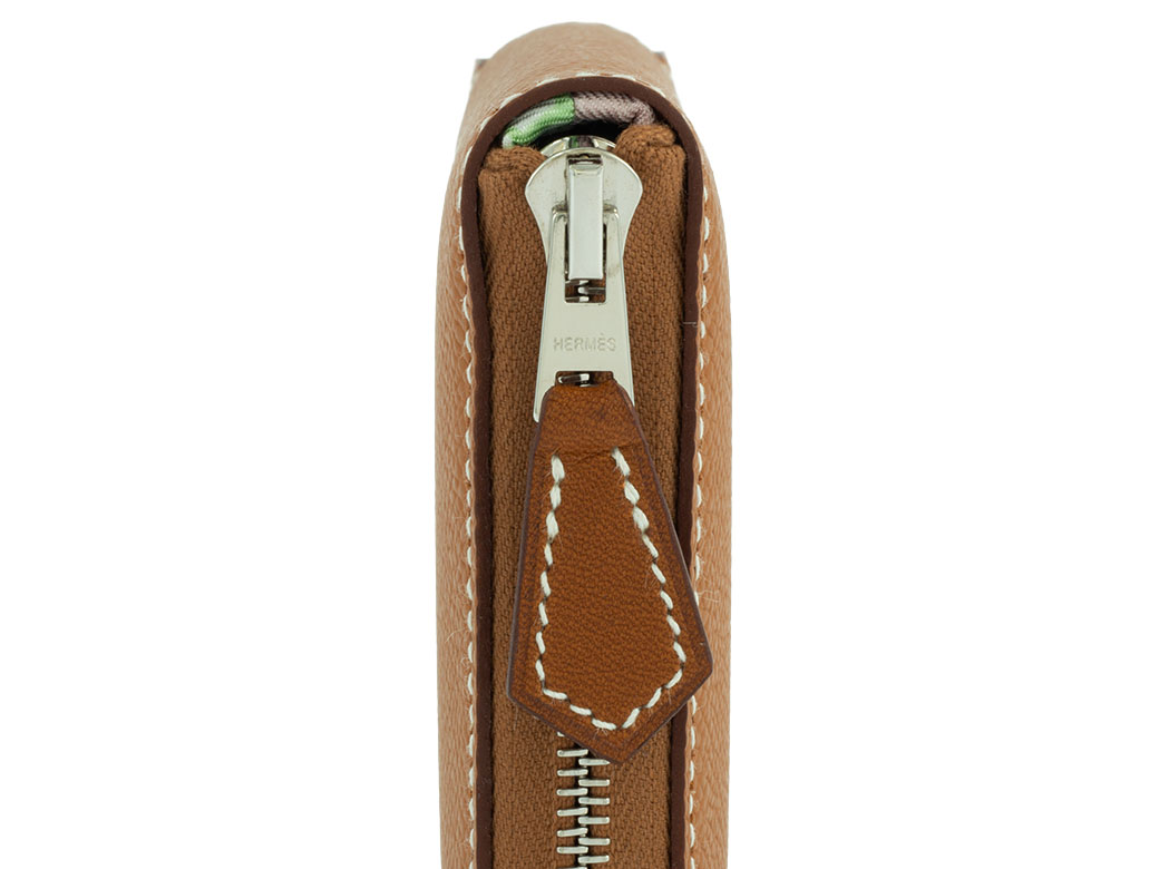 Azap エルメス HERMES 財布 アザップ コンパクト シルクイン コイン