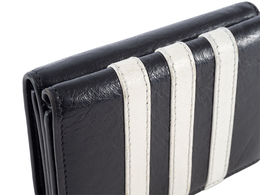 【美品】バレンシアガ アディダス コラボ 三つ折り財布 トレフォイル ブラック bl721893210m66591-1.jpg