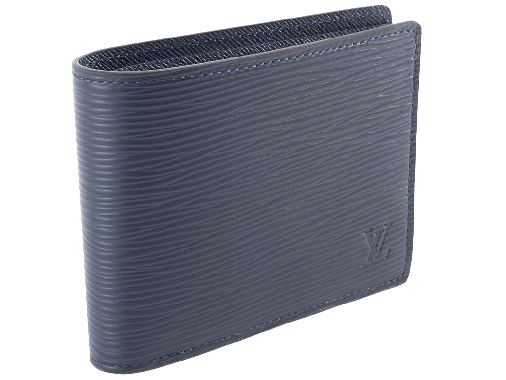 【美品】 ルイヴィトン ポルトフォイユ ・ブラザ エピ ネイビー 長財布 LOUIS VUITTON ルイ・ヴィトン ポルトフォイユ ブラザ エピ