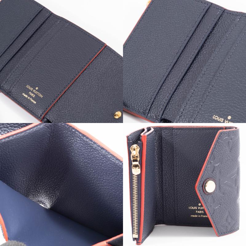 ゾエ ルイ ヴィトン 財布 三つ折り 中古 モノグラム アンプラント