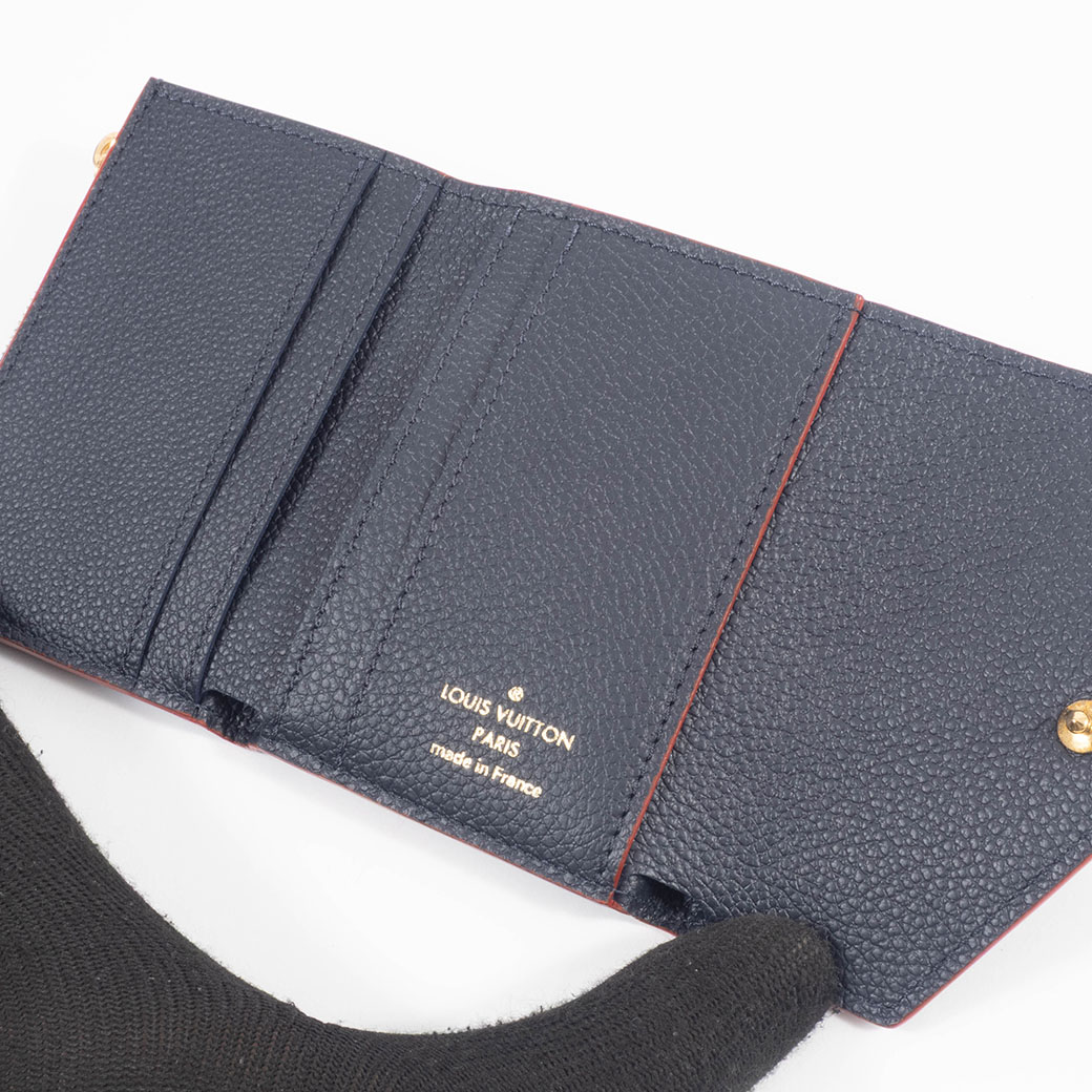 ゾエ ルイ ヴィトン 財布 三つ折り 中古 モノグラム アンプラント