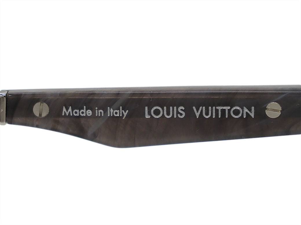 ルイヴィトン サングラス インザポケット Z1339U グレー ウェリントン ブロータイプ 折りたたみ メンズ LOUIS VUITTON 中古｜brandshop-uprise｜11