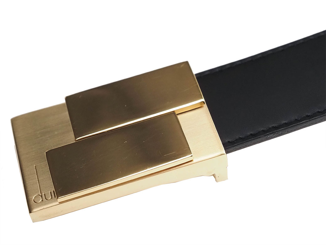 dunhill（ダンヒル） リバーシブル ベルト 小物 ブラックxブラウン 112