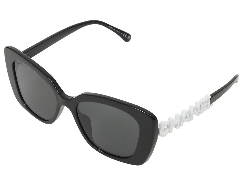 美品 CHANEL サングラス 5422-B-A ロゴ ココマーク ブラック CHANEL シャネル サングラス ポラライズド ブラック