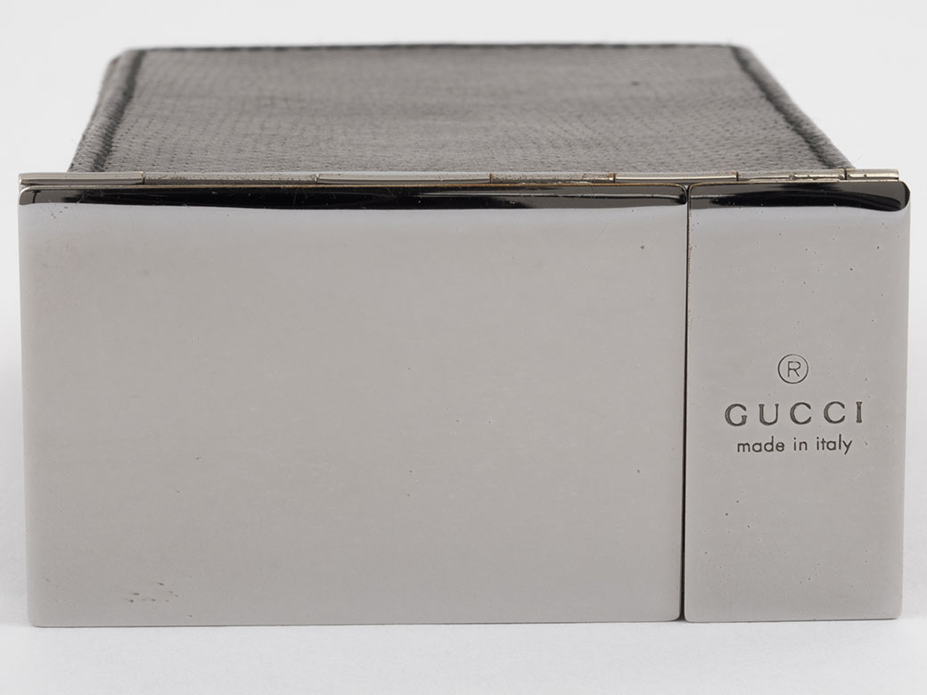 GUCCI（グッチ） シガレット ケース タバコケース グレー 03009591559