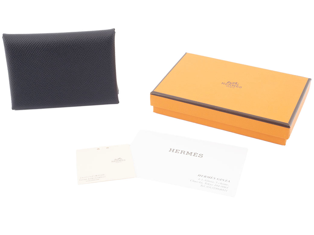 HERMES（エルメス） カルヴィデュオ コインケース付 カードケース ミニ