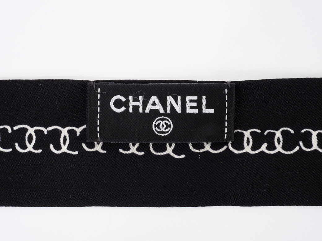 CHANEL（シャネル） ココ ヘアバンド リボンスカーフ シルク100％ オフ