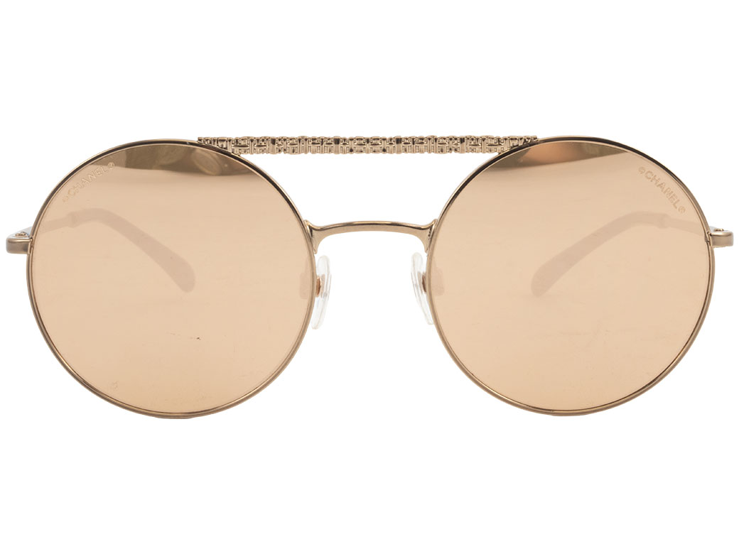 CHANEL（シャネル） ミラーサングラス 眼鏡 4232 メタルxプラスチック