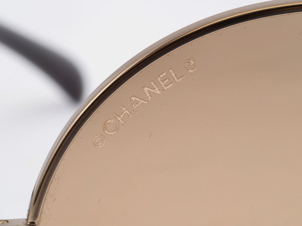 CHANEL（シャネル） ミラーサングラス 眼鏡 4232 メタルxプラスチック