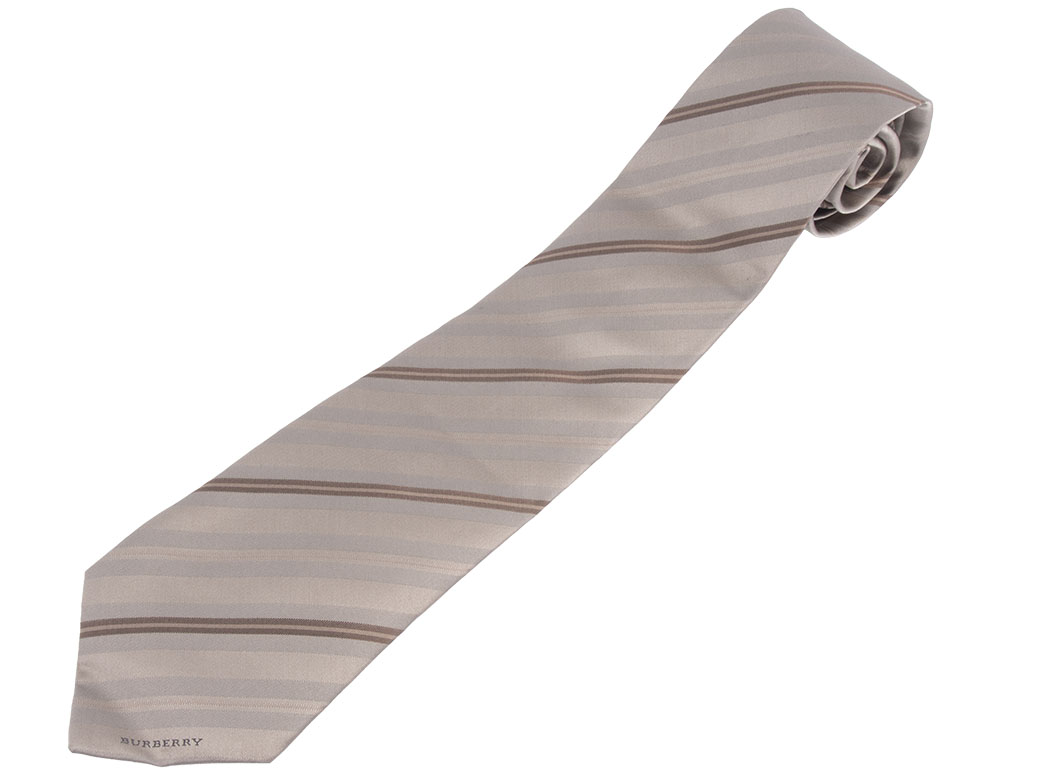 BURBERRY（バーバリー） バーバリーロンドン ネクタイ シルク ベージュ