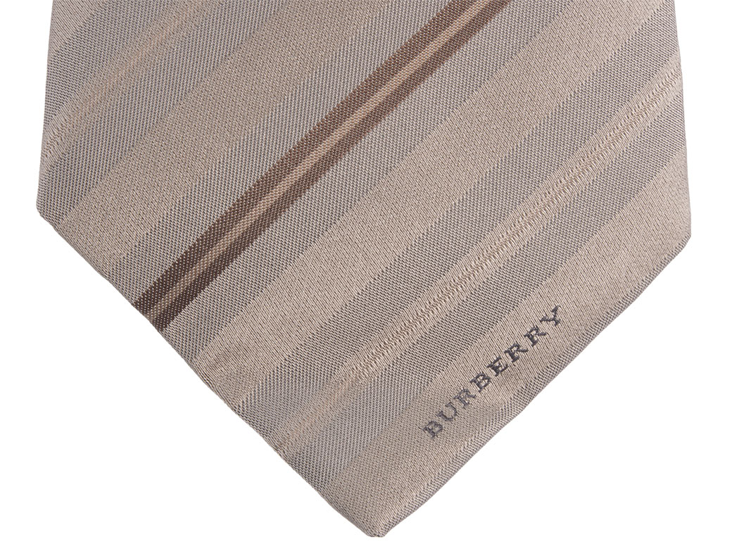 BURBERRY（バーバリー） バーバリーロンドン ネクタイ シルク ベージュ