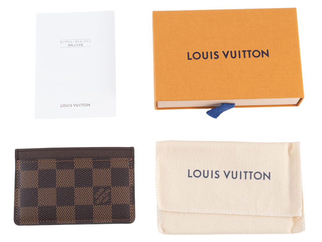 LOUIS VUITTON ダミエ ポルトカルトサーンプル N61722 ルイヴィトン カードケース ポルト カルト サーンプル N61722