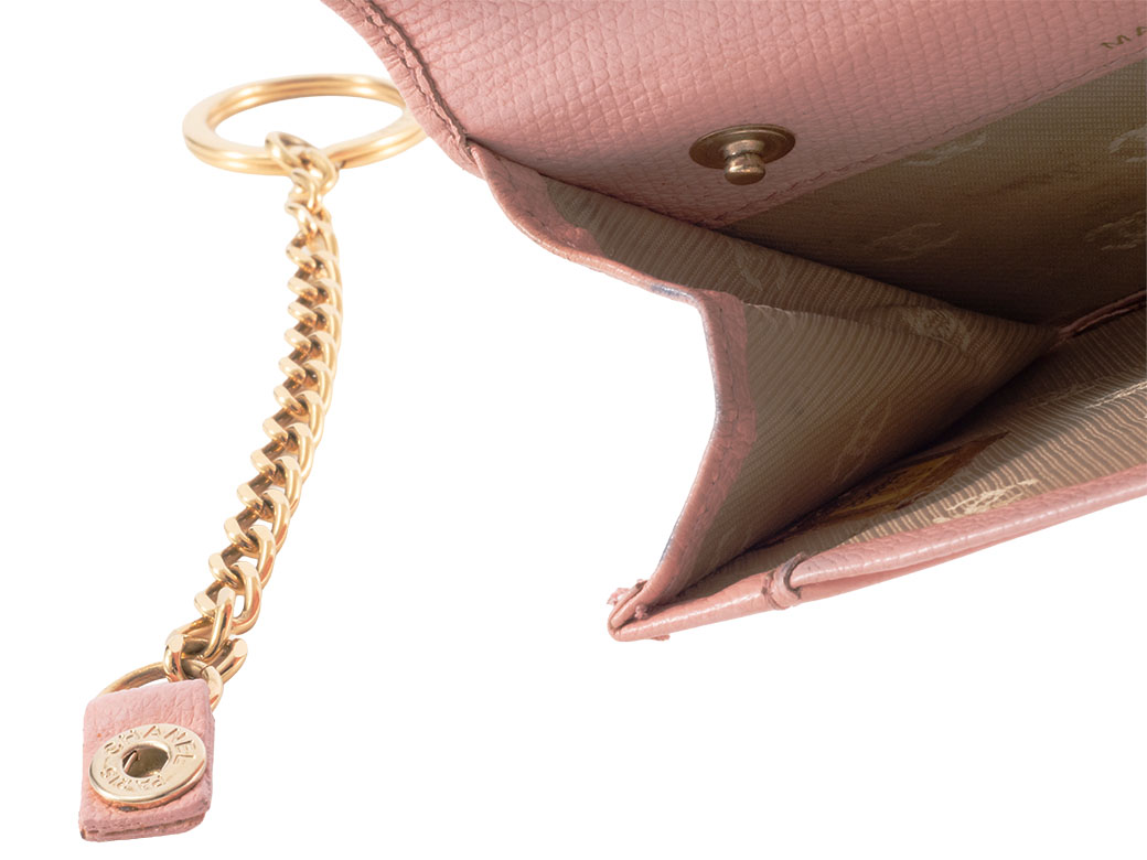 CHANEL（シャネル） ココボタン キーリング付き コインケース 小銭入れ