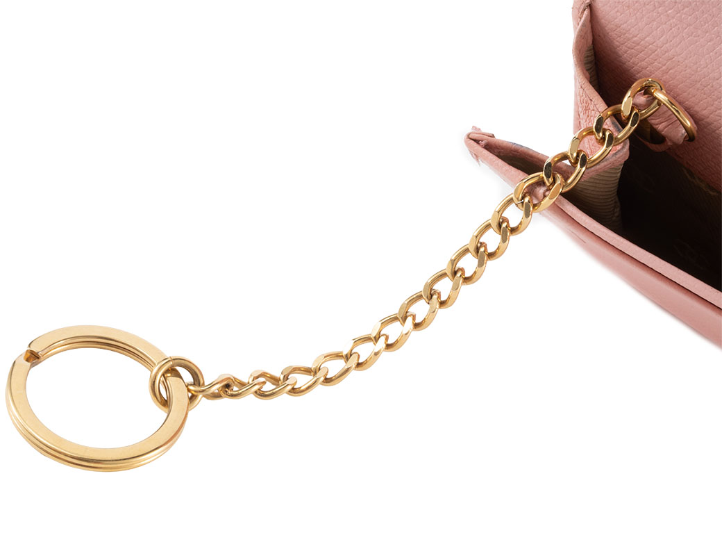 CHANEL（シャネル） ココボタン キーリング付き コインケース 小銭入れ