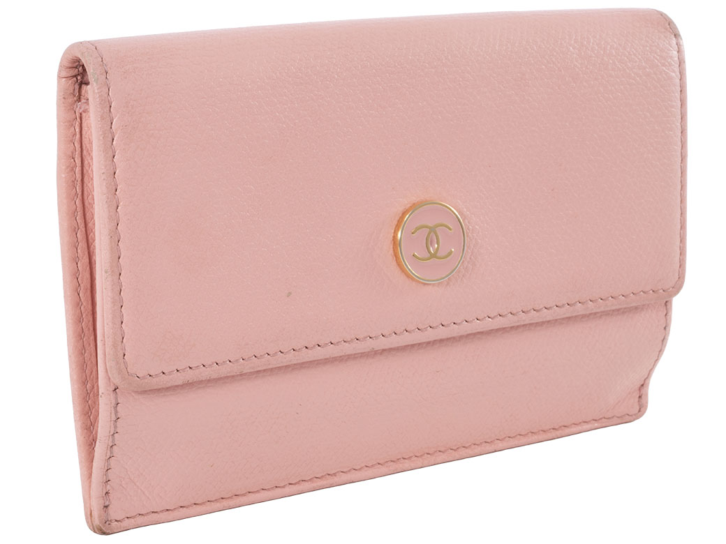 新品⭐︎激レア⭐︎CHANEL ピンク コインケース　がま口タイプ CHANEL (直営買付)シャネル 2022AW キーケース コインケース