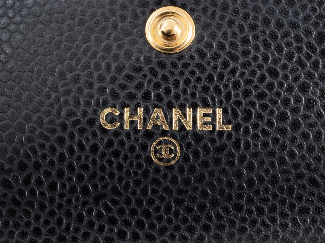 CHANEL マトラッセケース ブラック CHANEL シャネル マトラッセ クラシックジップカードケース ブラック