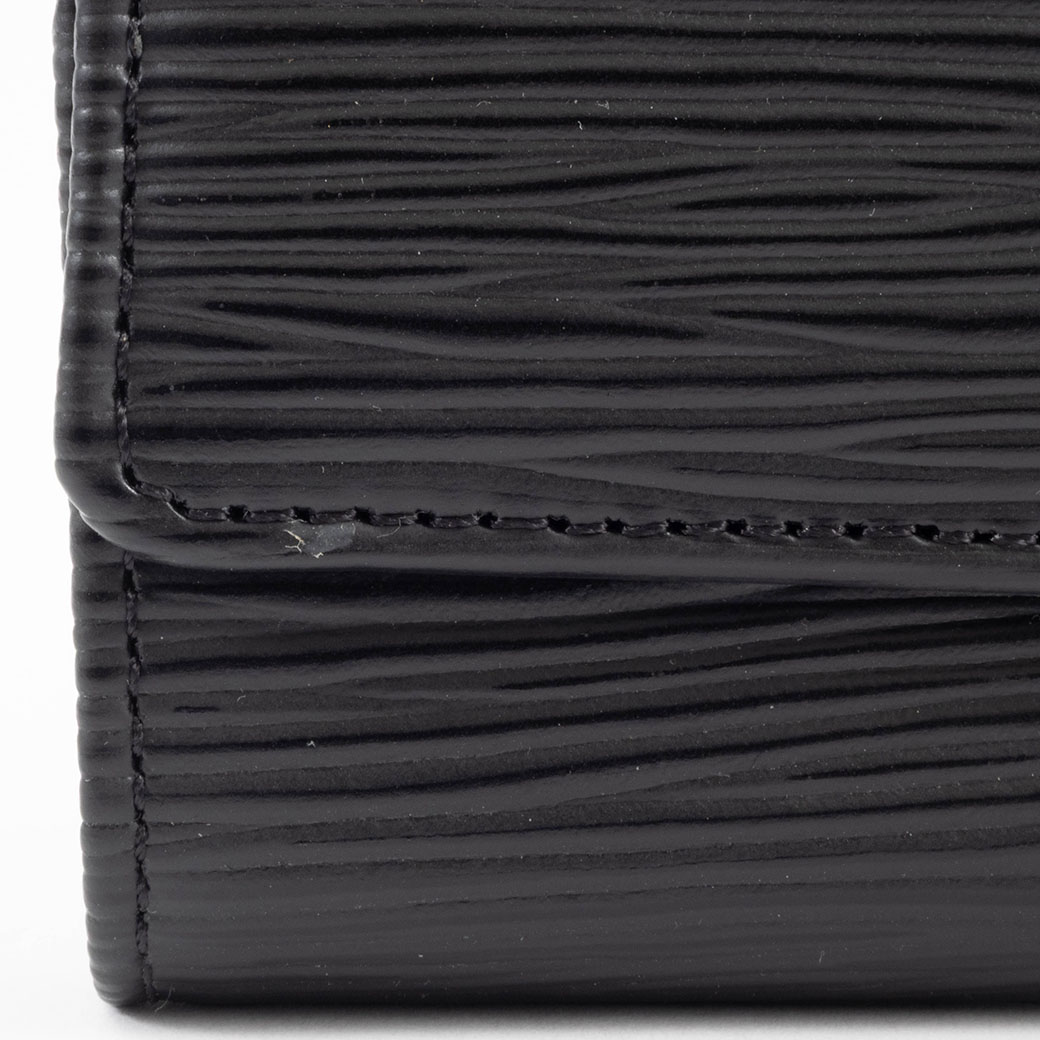 LOUIS VUITTON ルイヴィトン キーケース ミュルティクレ6 M63812 ブラック エピ ユニセックス シルバー金具【本物保証】 LOUIS VUITTON（ルイ・ヴィトン） ルイ ヴィトン キーケース